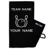 Personalized Bowling Towel - Bowling Ball Towel - Bowling Accessories for Men - Bowling Accessories for Women - Bowling Gift - Custom Bowling Towels view 1