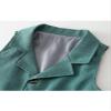 Abolai Baby Boys' 3 Piece Vest Set with White Shirt,Vest and Pant (Green, 5 Years) view 4