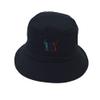 WITHMOONS Golf Pop Art Fishing Hunting Summer Bucket Cap Packable Travel Hat ACB1501 (Black) view 2