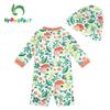 upandfast Baby/Toddler Girls Sunsuit Swimsuit with Snap Bottom UPF 50+ Infant One Piece Rashguard Swimwear (Cute Lemon, 12-18 Months) view 2