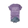 Dear Person Behind Me Shirt Christian Dear Person Behind Me Crewneck Tops to The Person Behind Me Tshirt You are Amazing V-Neck Casual T Loose Vintage Tops Plus Size 5XL Purple view 3