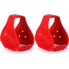 Jerify 2 Pcs Wrestling Headgear for Kids Youth Soft Grappling Headgear Wrestling Adjustable Ear Guard Protective(Red) view 1