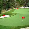 2but Standard Golf Flag USGA Golf Pin Flag Practic Putting Green Golf Flag For Backyard Garden Double-Sewn 600D Nylon Miniature Pin Flag Regulation Tube Flag 8"L x 6"H Red view 4