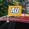 Averett University Secondary Logo Car Truck Flag with Window Clip On Pole Holder - Left Driver Side view 2