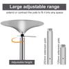 45mm Professional Dance Pole, Spinning or Static Dancing Pole Set Kit Height Adjustable and Removable for Fitness Exercise Dance Home Pub Party Gym view 3