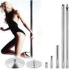 45mm Spinning Static Pole Dancing Pole - Portable Fitness Exercise Stripper Professional Pole Dancing Kit view 1