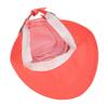 Women Sun Hat Wide Brim UV Protection Cap with Face Neck Flap Cover Beach Visor Hat Foldable Hiking Cap with Detachable Flap Tangerine view 4
