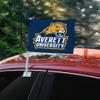Averett University Cougars Logo Car Truck Flag with Window Clip On Pole Holder - Left Driver Side view 2