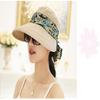 Women Sun Hat Wide Brim UV Protection Cap with Face Neck Flap Cover Beach Visor Hat Foldable Hiking Cap with Detachable Flap Khaki view 4