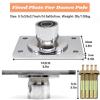 Home Dance Pole with Fixed Plange Plate, Spinning Static Dancing Pole for Heavy Duty Plus Size Women, Ceiling Mount Stripper Pole, More Safety and Stability (Size : 224CM-274CM/7.3ft-9ft) view 3
