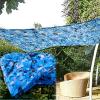 CANEVE Camouflage Netting,Blue Camo Netting with Grid,Army Camo Net,Blind 2x3m/3x4m/4x5m/10x10m Customize Available(Size:2mX10m) view 1