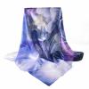 100 Percent Silk Head Scarf Lightweight Women Fashion Mulberry Silk Scarf Hair Wrapping Night Square Large 35 (Style-43) view 1