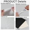 Wettarn Home Plate Baseball Softball Rubber Portable Throw Down Home Plate for Gym Teachers, Skill Camp Instructors, Backyard Batting or Pitching Practice Training (12 Pcs, White) view 2