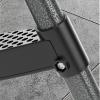 UVCMDUI 2 3 Step Trampoline Ladder, Trampoline Steps with Horizontal Wide Steps, Skid-Proof Steps Universal Hook, Heavy Duty Trampoline Ladder Suitable for 6 8 10 12 13 14 15 ft Trampolines,3 step view 2