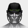 moonwalkr Mind 2.0 Cricket Helmet Head Guard for (62-65) CM Head Size Protective Gear with 30 Air Vents, Impact Resistant up to 100 mph Batting Cricket Helmet (Black, X-Large) view 4