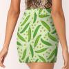 DENFY Green Peas Women's Tennis Skirt Golf Skorts Skirts Athletic Skirts with Shorts Pockets view 4