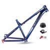 26er 27.5er Mountain Bike Frame Hardtail DH/XC/AM MTB Frame 17'' Disc Brake Aluminum Alloy Frame QR 135mm(Discoloration,26x17'') view 1