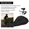 Bikes Seat Cushion, Aviation Cushion Cotton Bikes Saddle Pad, Non Slip and Soft Bikes Saddle, 3D Comfortable Bikes Seat, Bikes Seat Cover for Cycling Mountain Bikes view 2