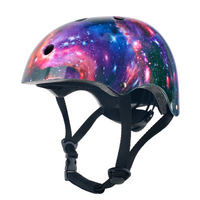 LEJIJIT Adjustable Kids Bike Protective Helmet for Boys Girls Toddler, CPSC Safety Certified Galaxy Kids Helmets for Multi-Sports Skateboard Scooter Bike Cycling Skating Rollerblading (Small)