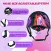 LEJIJIT Adjustable Kids Bike Protective Helmet for Boys Girls Toddler, CPSC Safety Certified Galaxy Kids Helmets for Multi-Sports Skateboard Scooter Bike Cycling Skating Rollerblading (Small) view 2
