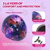LEJIJIT Adjustable Kids Bike Protective Helmet for Boys Girls Toddler, CPSC Safety Certified Galaxy Kids Helmets for Multi-Sports Skateboard Scooter Bike Cycling Skating Rollerblading (Small) view 3
