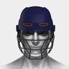 moonwalkr Mind 2.0 Cricket Helmet Head Guard for (62-65) CM Head Size Protective Gear with 30 Air Vents, Impact Resistant up to 100 kmph Batting Cricket Helmet (Blue, X-Large) view 4