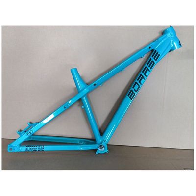 HIMALO 26er 27.5er Bike Frame 17'' Hardtail Mountain Bike Frame DH/XC/AM Aluminum Alloy Rigid Frame Disc Brake QR 135mm (Color : Blue, Size : 27.5 * 17'')