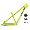 26er 27.5er Mountain Bike Frame Hardtail DH/XC/AM MTB Frame 17'' Disc Brake Aluminum Alloy Frame QR 135mm(Yellow,27.5 * 17'') view 1