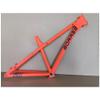 HIMALO 26er 27.5er Bike Frame 17'' Hardtail Mountain Bike Frame DH/XC/AM Aluminum Alloy Rigid Frame Disc Brake QR 135mm (Color : Orange, Size : 26x17'') view 1