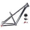 26er 27.5er Mountain Bike Frame Hardtail DH/XC/AM MTB Frame 17'' Disc Brake Aluminum Alloy Frame QR 135mm(Titanium,26x17'') view 1