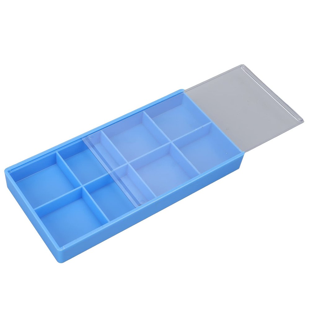 Watch Parts Storage, 8 Slots Plastic Watch Parts Storage Box Watches Repair Tool Organizer Watchmaker Repairing Tools for Watches Movement Parts