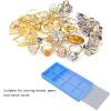 Watch Parts Storage, 8 Slots Plastic Watch Parts Storage Box Watches Repair Tool Organizer Watchmaker Repairing Tools for Watches Movement Parts view 2