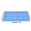 Watch Parts Storage, 8 Slots Plastic Watch Parts Storage Box Watches Repair Tool Organizer Watchmaker Repairing Tools for Watches Movement Parts view 3