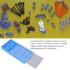 Watch Parts Storage, 8 Slots Plastic Watch Parts Storage Box Watches Repair Tool Organizer Watchmaker Repairing Tools for Watches Movement Parts view 4
