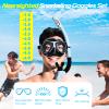 Nearsighted Snorkel Gear, Nearsighted Snorkel Mask Nearsighted Snorkel Set for Adult Youth, Shortsighted Diving Mask & Dry Top Snorkel with Detachable Camera Mount for Scuba Diving, Snorkeling view 2