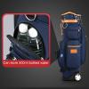 RIFWOVE Golf Bag with Multiple Pockets, Golf Club Travel Bag with Wheels, Super Large Pulley, Smooth Towing, Wear-Resistant and Durable, Large-Capacity Design view 3