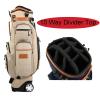 RIFWOVE Golf Bag with Multiple Pockets, Golf Club Travel Bag with Wheels, Super Large Pulley, Smooth Towing, Wear-Resistant and Durable, Large-Capacity Design view 4