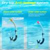 Nearsighted Snorkel Gear, Nearsighted Snorkel Mask Nearsighted Snorkel Set for Adult Youth, Shortsighted Diving Mask & Dry Top Snorkel with Detachable Camera Mount for Scuba Diving, Snorkeling view 4