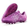 Vizari Frost Kids Soccer Cleats  Toddler, Little Kids Firm Ground Football Shoes with Rubber Studs | Lightweight, Comfortable, Non-Slip Design Purple view 1