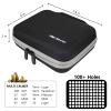 Meetikar 108 Round 9MM Ammo Storage Case, Ammo Box Compatible with 9mm Luger, 9mm Parabllum, 9mm Makaro, 380 ACP .32 ACP .45 ACP, 30 Luger, 32 S&W, 40 S&W, Bullets Storage Box for 9MM(Grey) view 3
