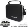 Meetikar 108 Round 9MM Ammo Storage Case, Ammo Box Compatible with 9mm Luger, 9mm Parabllum, 9mm Makaro, 380 ACP .32 ACP .45 ACP, 30 Luger, 32 S&W, 40 S&W, Bullets Storage Box for 9MM(Grey) view 4