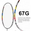 8U 67g G5 Max 32Lbs T700 100% Full Carbon Fiber Reket Ultra Light Professional Racket Racket Sports (1pcs Green Boxed) view 3