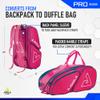 JOOLA Tour Elite Pro Pickleball Bag  Backpack & Duffle Bag for Paddles & Pickleball Accessories  Thermal Insulated Pockets Hold 4+ Paddles - Includes Fence Hook view 3
