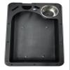 Baldwin Iron Works-Recessed Trolling Motor Tray-Per Drilled Fits: Garmin Force Trolling Motors (Force Tray, Plus Fitted Graph Mount) view 2