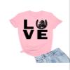 3X-Large Pink Mens Love Horses Horse Lover Equestrian T-Shirt view 1