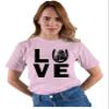 3X-Large Pink Mens Love Horses Horse Lover Equestrian T-Shirt view 2