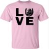 3X-Large Pink Mens Love Horses Horse Lover Equestrian T-Shirt view 4