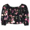 The Children's Place,Long Sleeve Smocked Peplum Top,XSmall (4) Black view 1