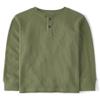 The Children's Place,Long Sleeve Thermal Henley Shirt,Large (10/12) view 1