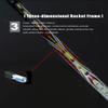 7U G6 Max Tension 26-32LBS 100% Full Carbon Fiber Ultra Light Creative Badminton Racket with Free Tied String (1pcs White) view 3